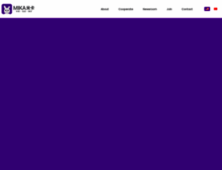 mika.com screenshot