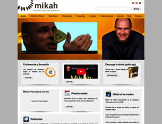 mikahdewaart.com screenshot