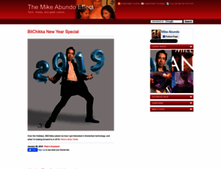 mikeabundo.com screenshot