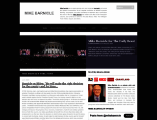 mikebarnicle.com screenshot