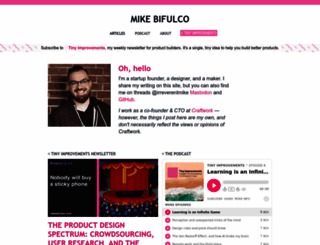 mikebifulco.com screenshot