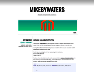 mikebywaters.wordpress.com screenshot