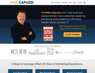 mikecapuzzi.com screenshot