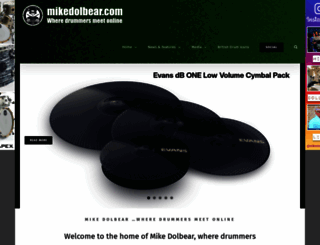 mikedolbear.com screenshot