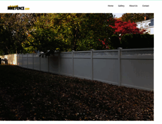mikefence.com screenshot