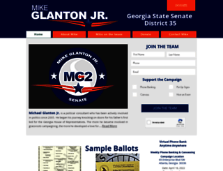 mikeglantonjr.com screenshot