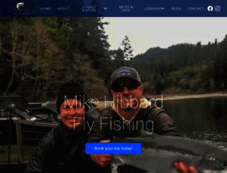 mikehibbardflyfishing.com screenshot
