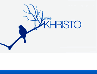 mikekhristo.com screenshot
