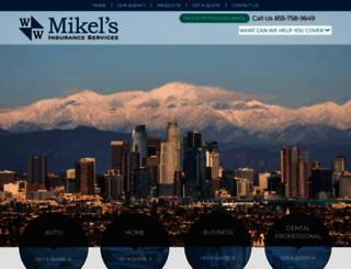 mikels-ins.com screenshot