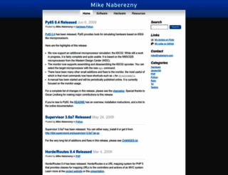 mikenaberezny.com screenshot