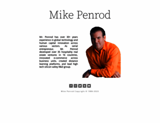 mikepenrod.com screenshot