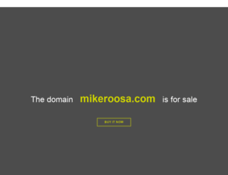mikeroosa.com screenshot