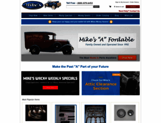mikes-afordable.com screenshot