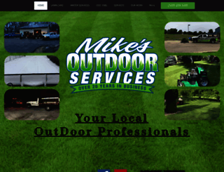 mikes-outdoor-services.com screenshot