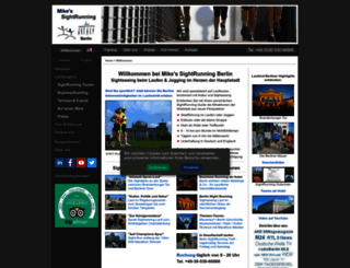 mikes-sightrunning.de screenshot
