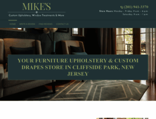 mikes-upholstery.com screenshot