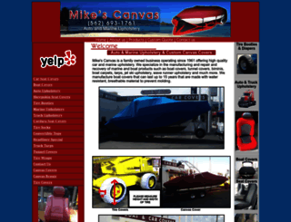 mikescanvas.com screenshot