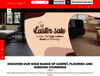 mikescarpets.com.au screenshot