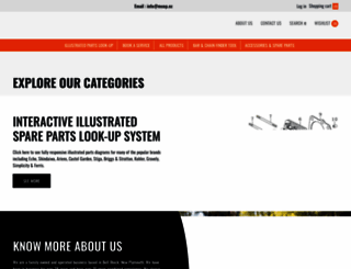 Image of Mike's Chainsaws & Outdoor Power website