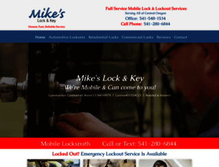 mikeslockkey.com screenshot