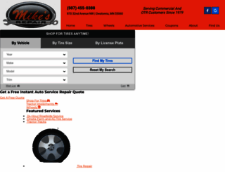 mikesrepairowatonnamn.com screenshot