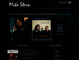 mikestern.org screenshot
