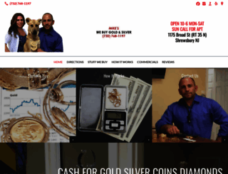 mikeswebuygold.com screenshot