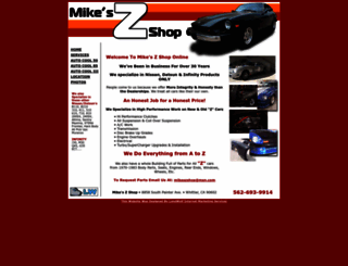mikeszshop.com screenshot