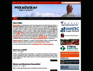 mikevolker.com screenshot