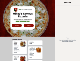 mikeysfamouspizza.com screenshot