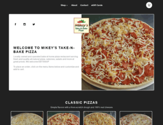 mikeyspizzas.com screenshot