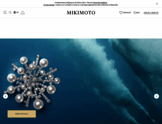 mikimoto.co.uk screenshot