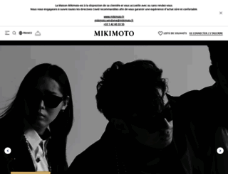 mikimoto.fr screenshot