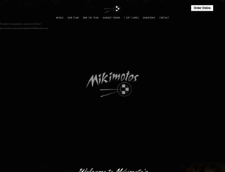 mikimotos.com screenshot