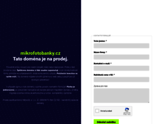 mikrofotobanky.cz screenshot