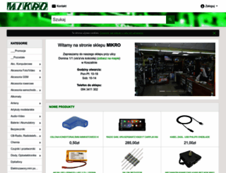 mikrokoszalin.pl screenshot