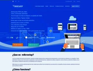 mikrowisp.net screenshot