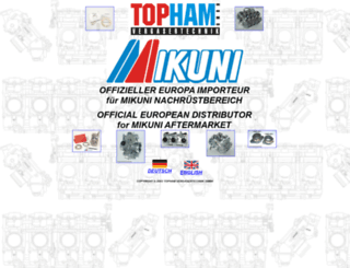 mikuni-europe.eu screenshot
