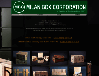 milanbox.com screenshot