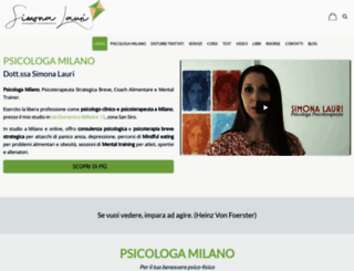 milano-psicologa.it screenshot