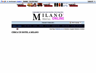 milanoonline.com screenshot