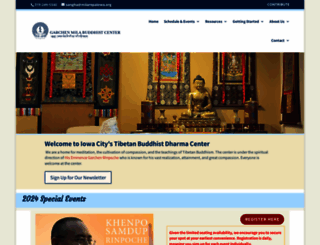 milarepaiowa.org screenshot