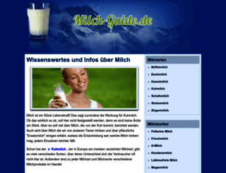milch-guide.de screenshot