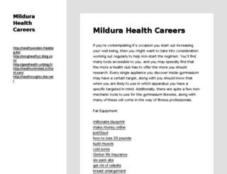 mildurahealthcareers.com screenshot