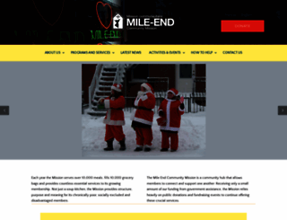 mileendmission.org screenshot