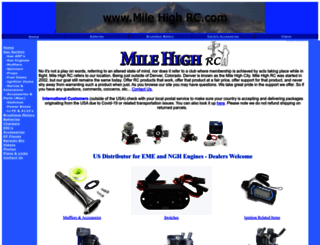 milehighrc.com screenshot