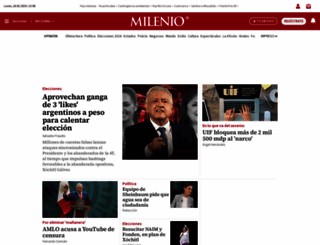 milenio.com screenshot
