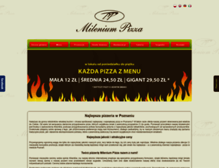 milenium-pizza.pl screenshot