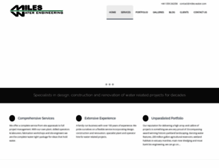 miles-water.com screenshot