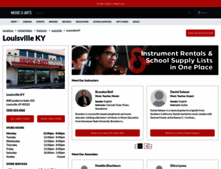 milesaheadmusic.net screenshot